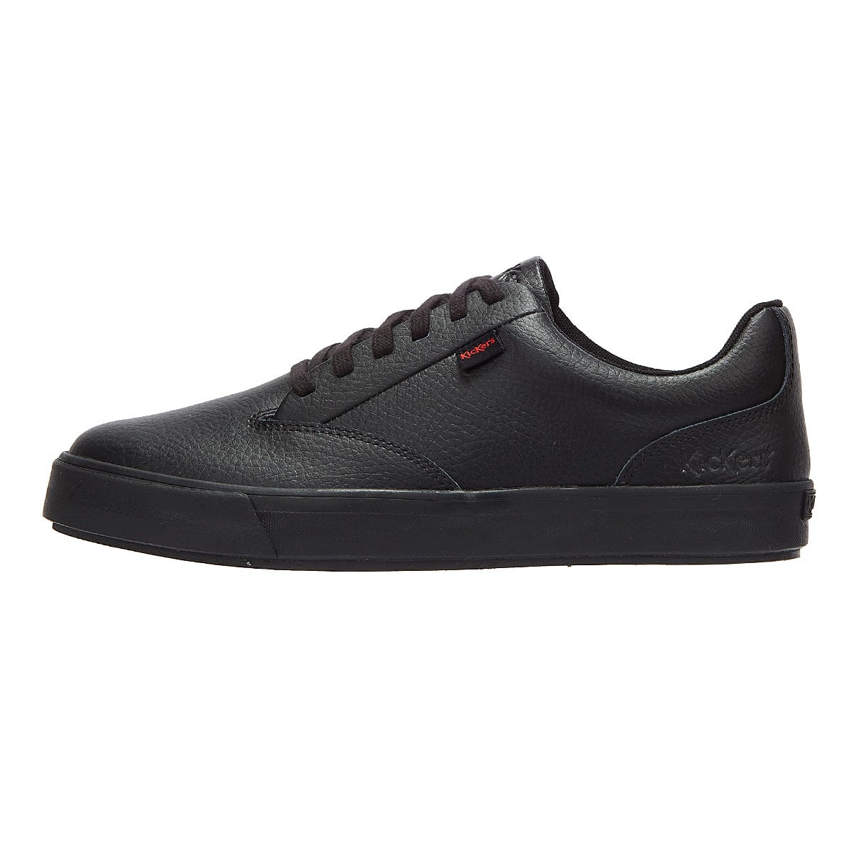 Kickers Tovni Tumble Leder Männer Schwarz Schuhe