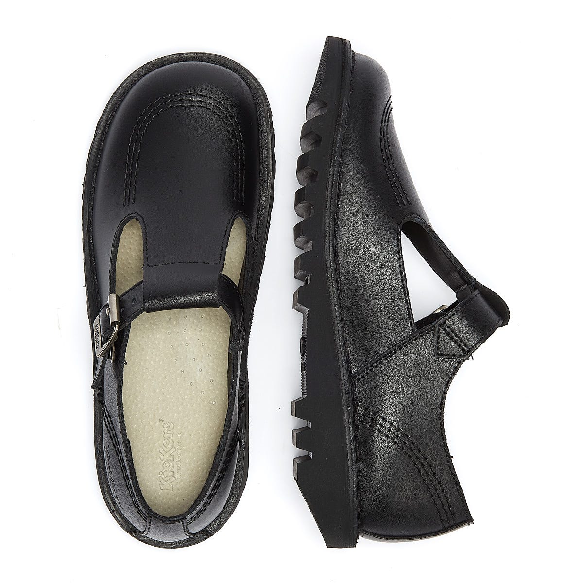 Kickers Kick Lo Aztec Damen Schwarz Schuhe