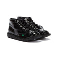 Kickers Youth Kick Hi Schwarz Patent