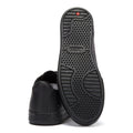 Kickers Schwarz Leder Tovni Lacer Turnschuhe