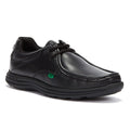 Kickers Reasan Lace Herren Schwarz Leder Schuhe