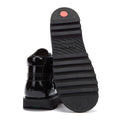 Kickers Kick Hi Womens Schwarz Lack Stiefel