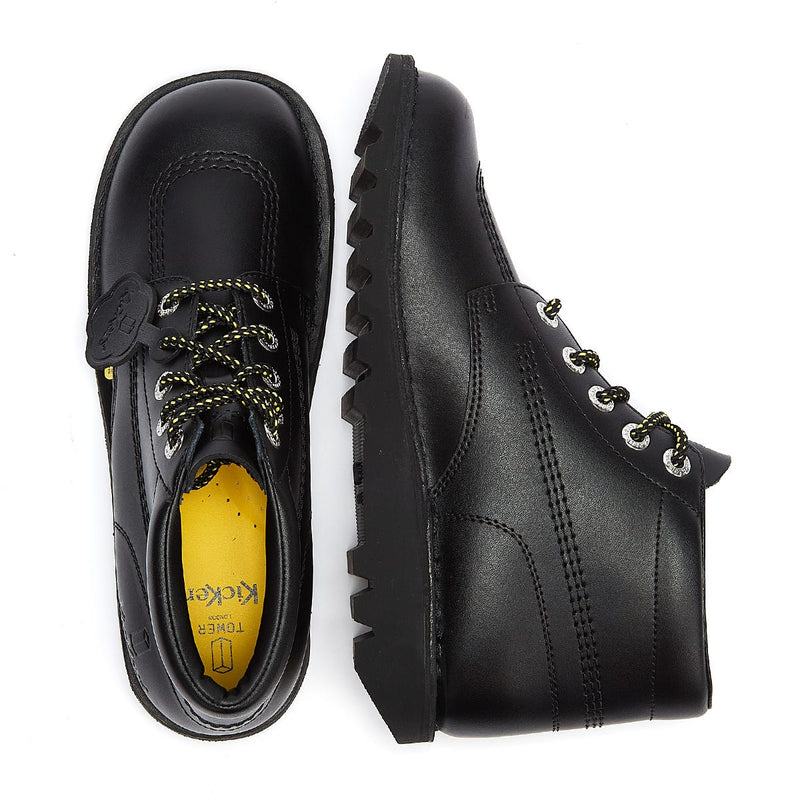Tower x Kickers Kick Hi Herren Schwarz Stiefel