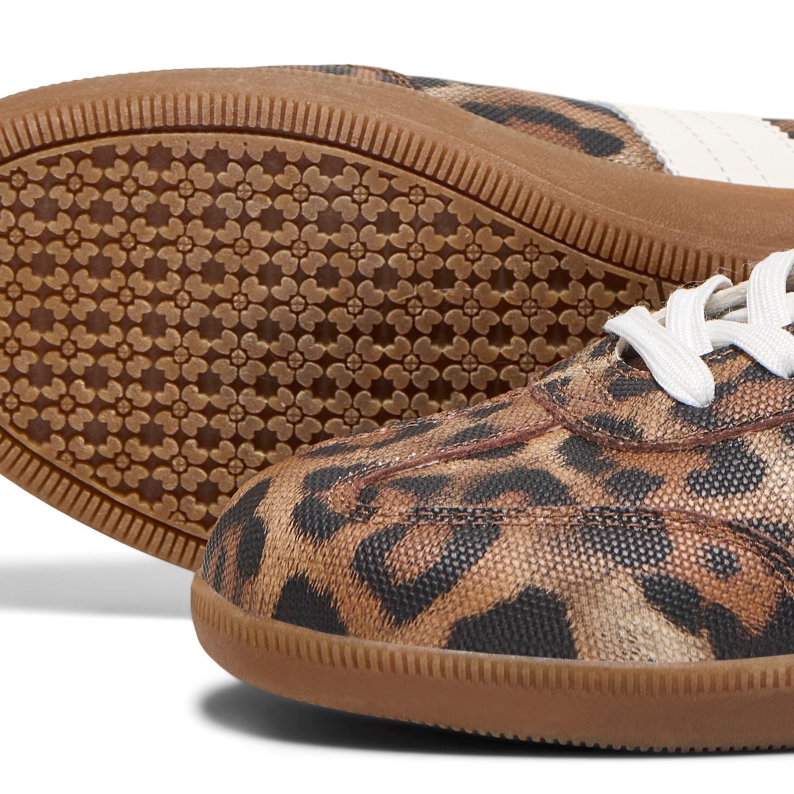 ONLY Amber Polyester Damen Sand/leopard Sneakers