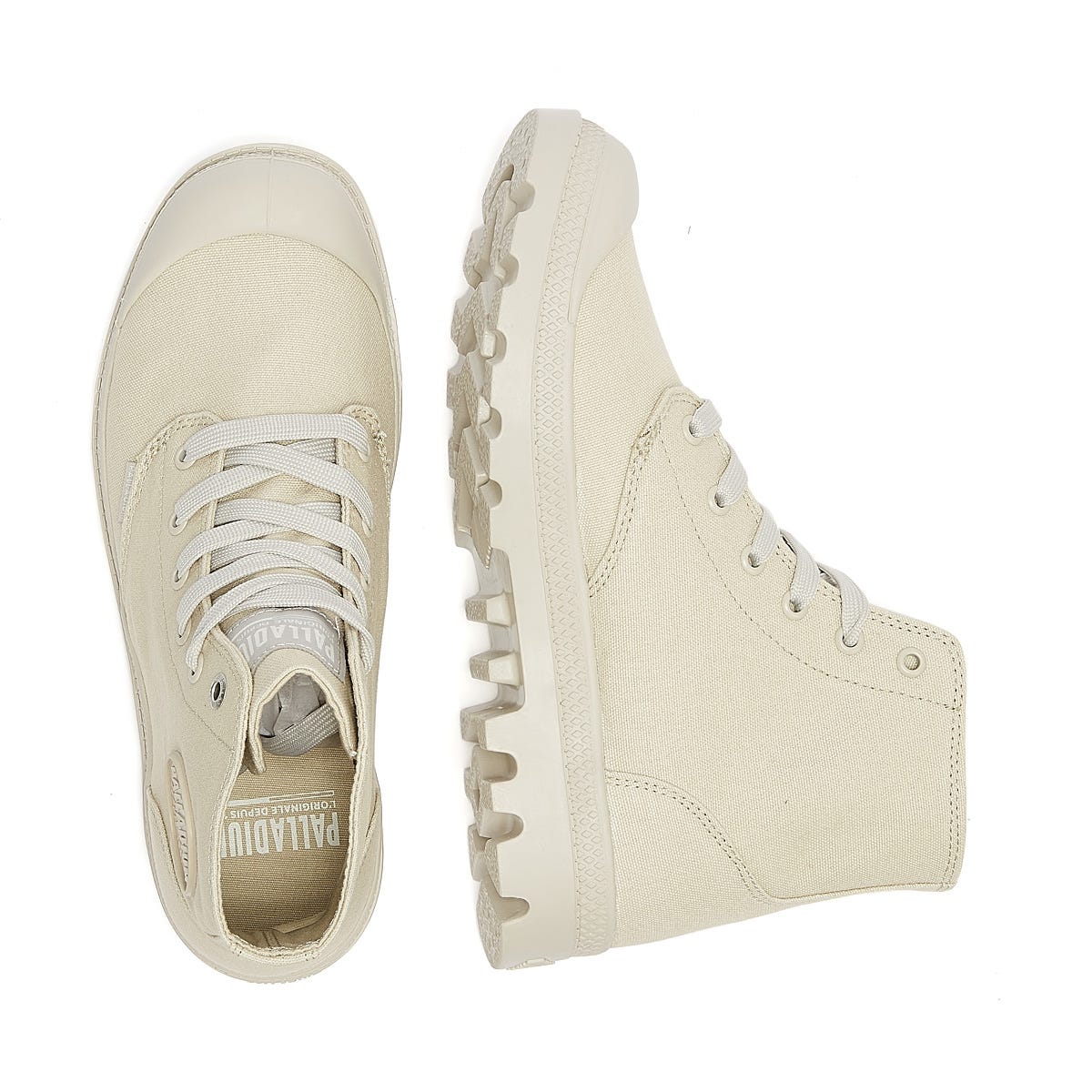 Palladium Pampa Hi Mono Chrome Grau Stiefel