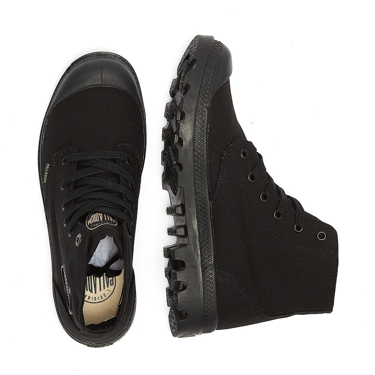 Palladium Pampa Hi Mono Chrome Schwarz Stiefel