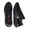 Ralph Lauren Train 89 Triple Herren Schwarz / Rot Trainer