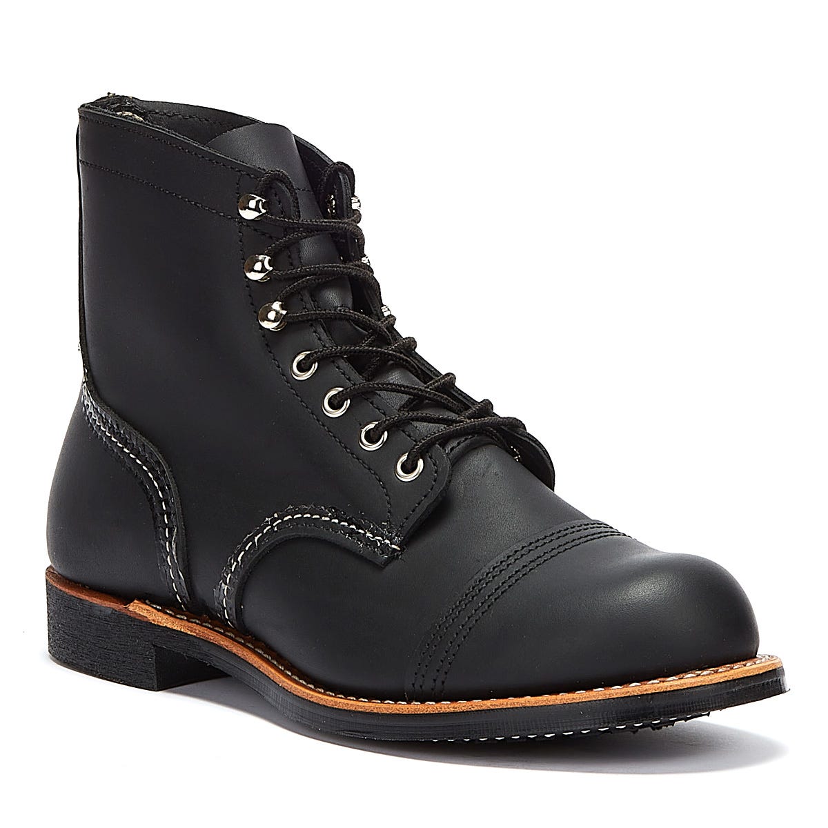 Red Wing Schuhe Eisen Ranger Harness Herren schwarz Stiefel