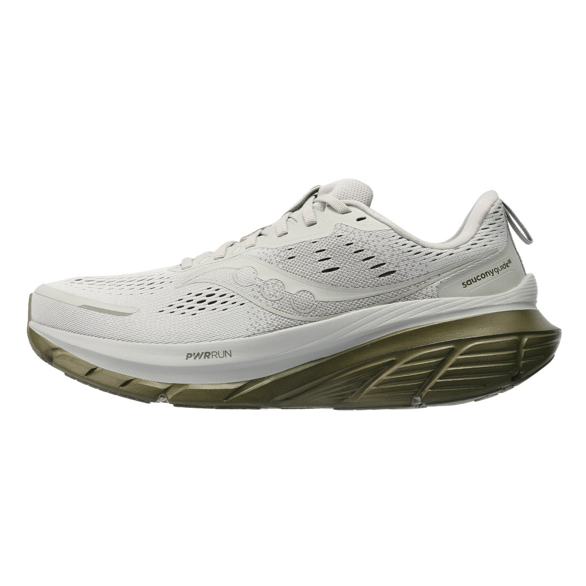 Saucony Guide 18 Herren Weiße Turnschuhe