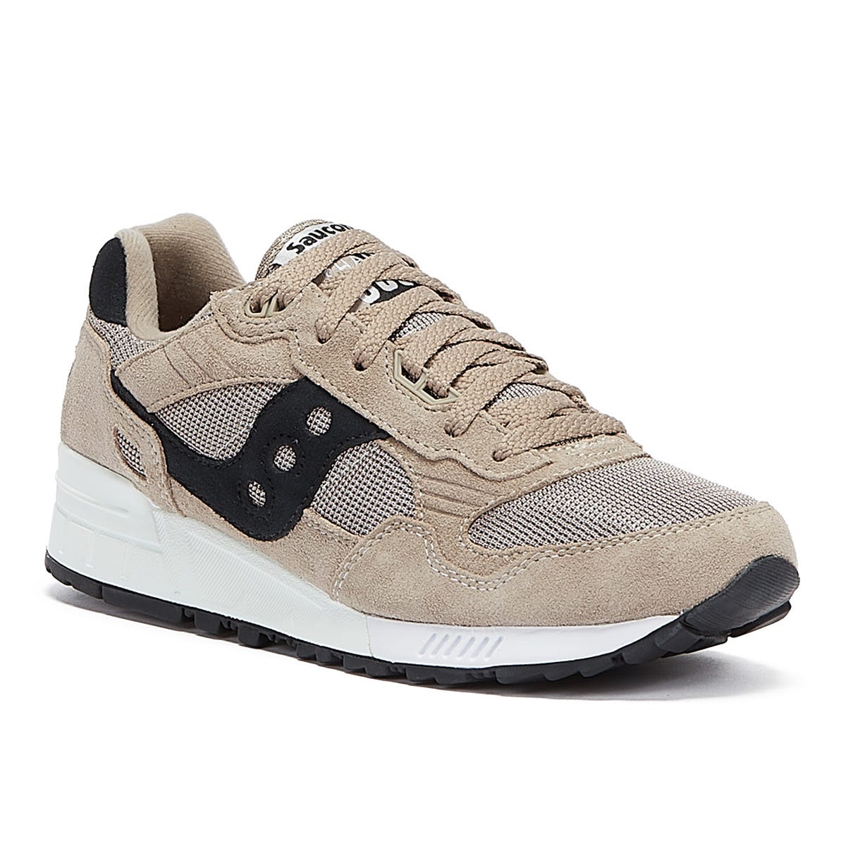 Saucony Shadow 5000 Vintag Mens Tan / Weiß Turnschuhe