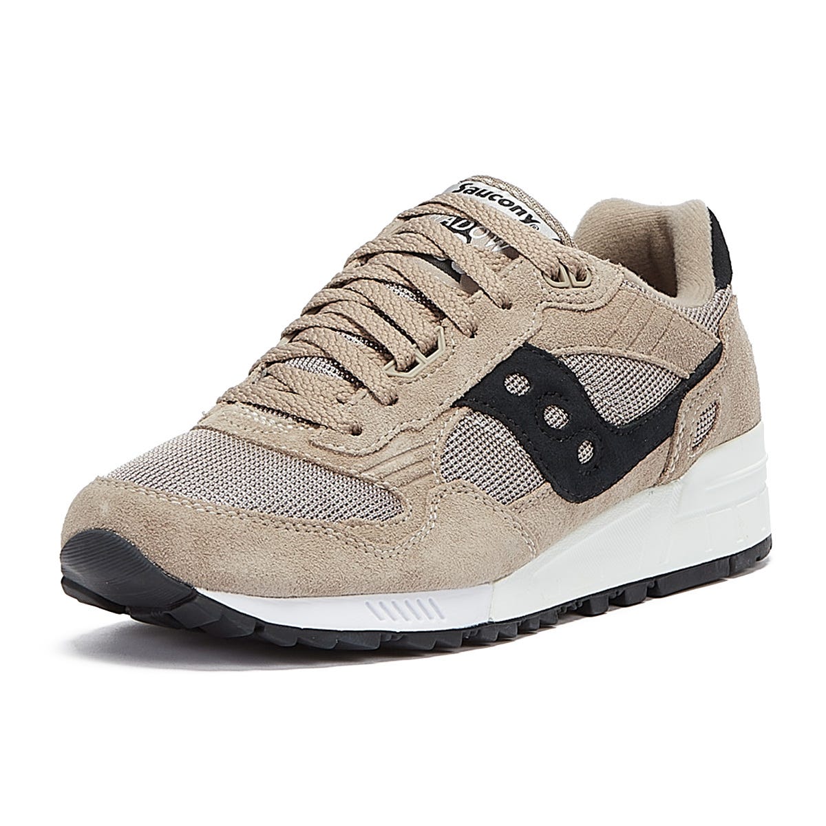 Saucony Shadow 5000 Vintag Mens Tan / Weiß Turnschuhe