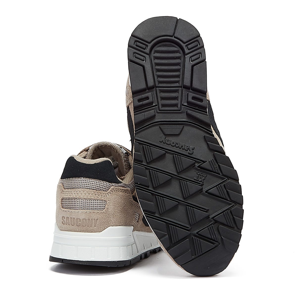 Saucony Shadow 5000 Vintag Mens Tan / Weiß Turnschuhe