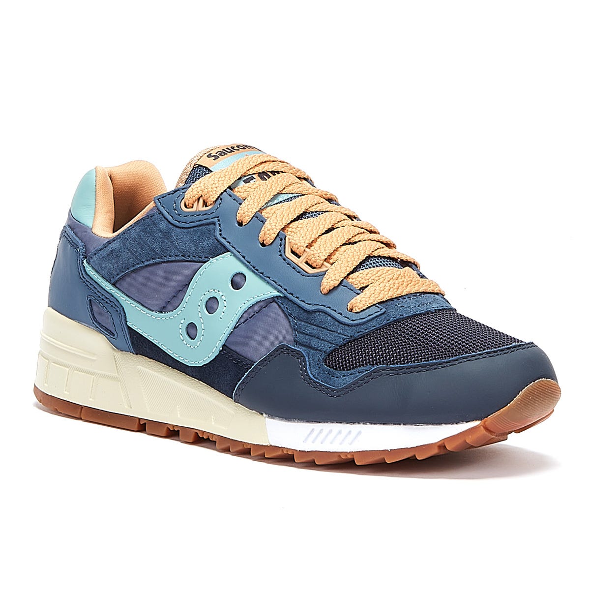 Saucony Shadow 5000 Vintage Herren Navy / Tan Turnschuhe