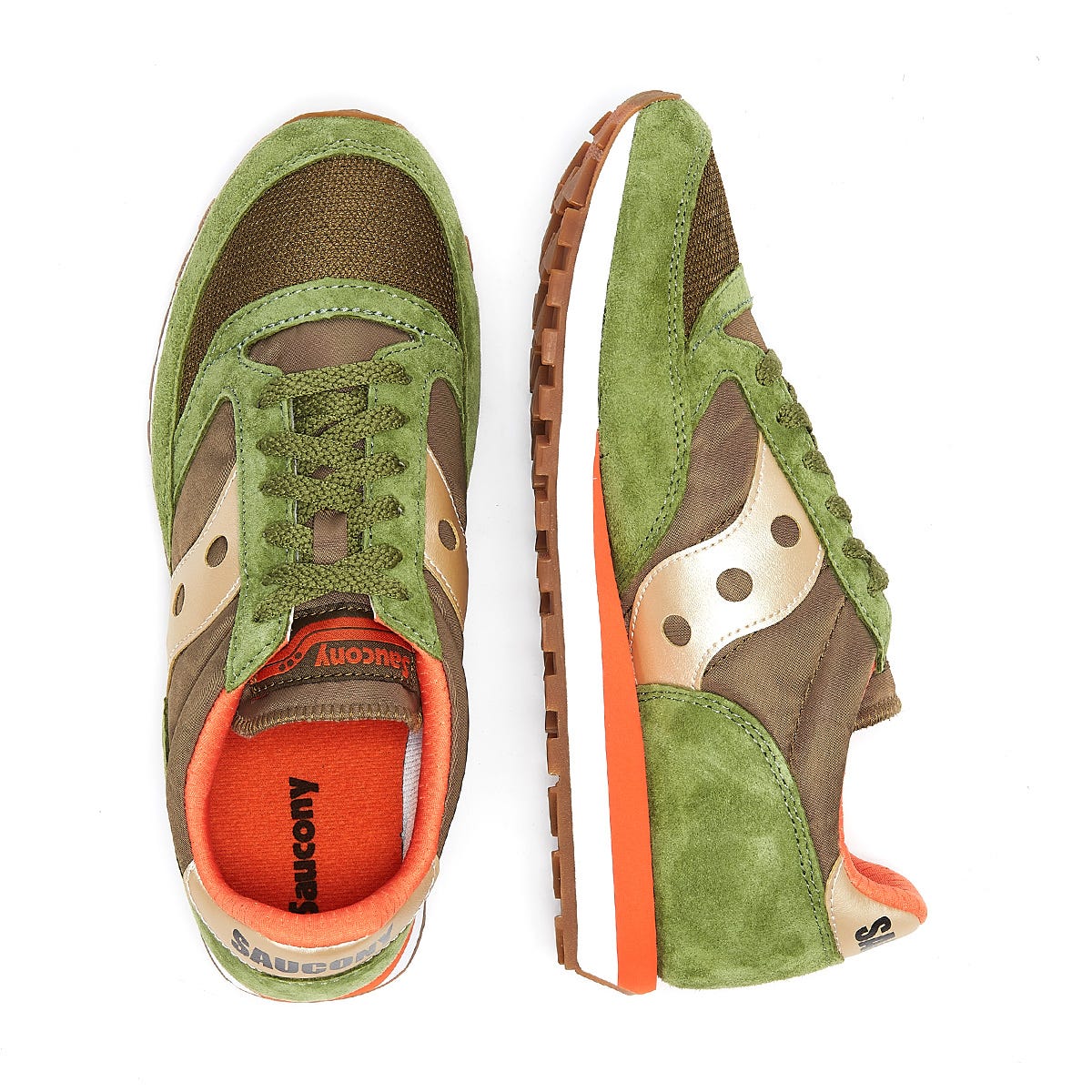 Saucony Jazz 81 Herren Grün / Orange Turnschuhe
