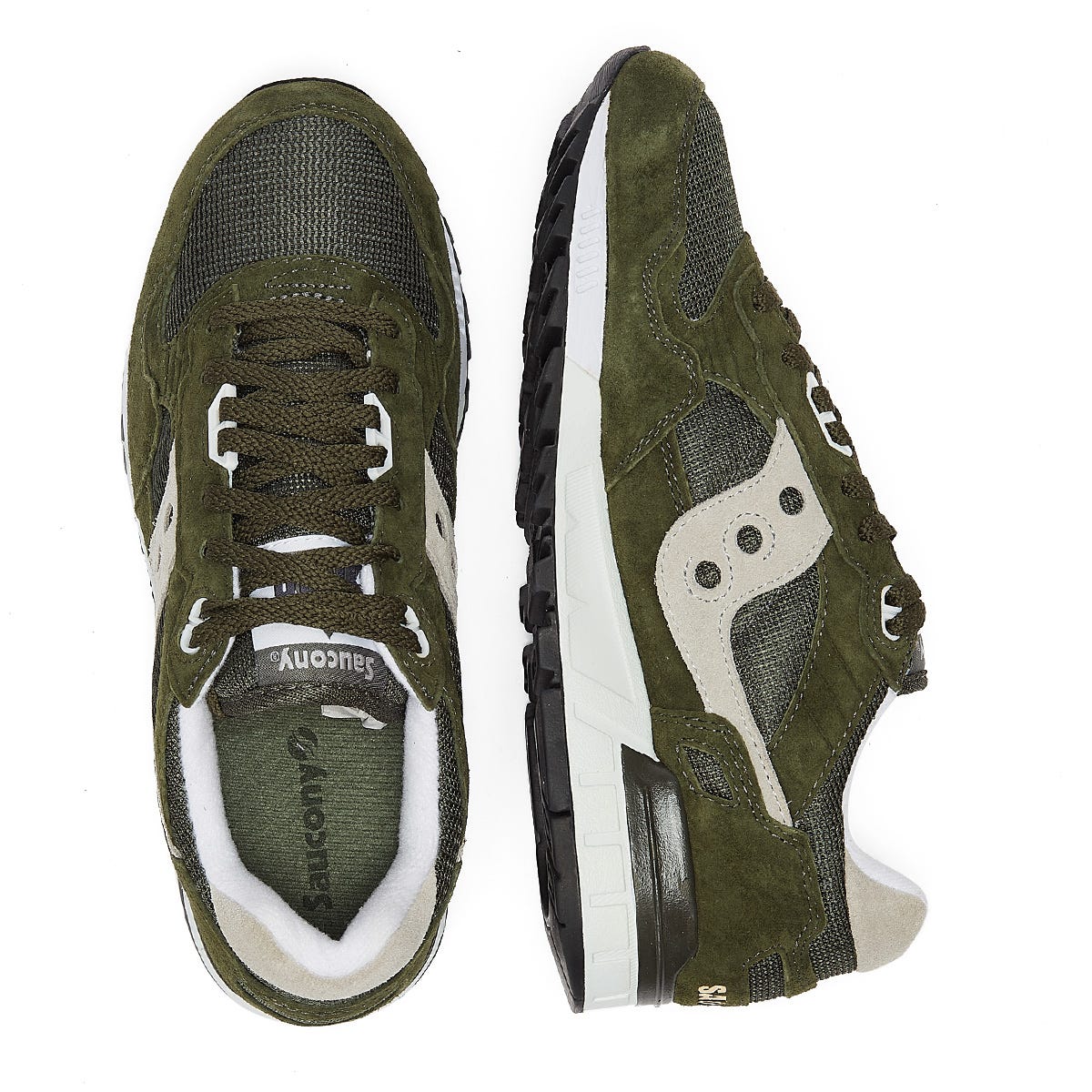 Saucony Shadow 5000 Herren Grün / Silber Turnschuhe