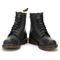 Dr. Martens Serena Wyoming Damen Schwarz Leder Stiefel