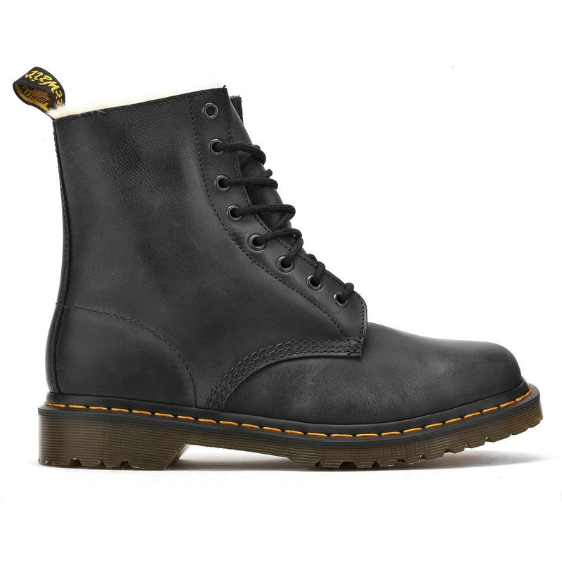 Dr. Martens Serena Wyoming Damen Schwarz Leder Stiefel