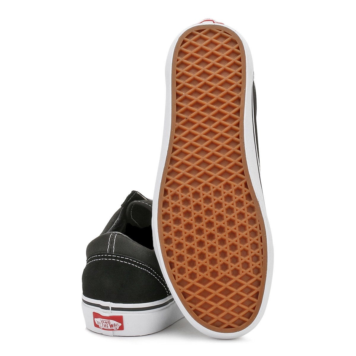 Vans Old Skool Herren Schwarz / Weiß Canvas Turnschuhe