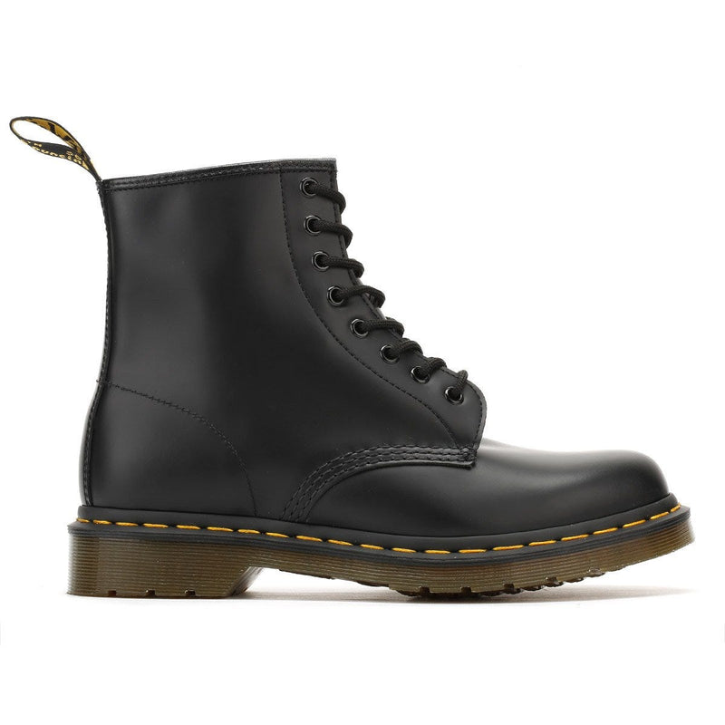 Dr. Martens 1460 Glatt Herren Schwarz Leder Stiefel