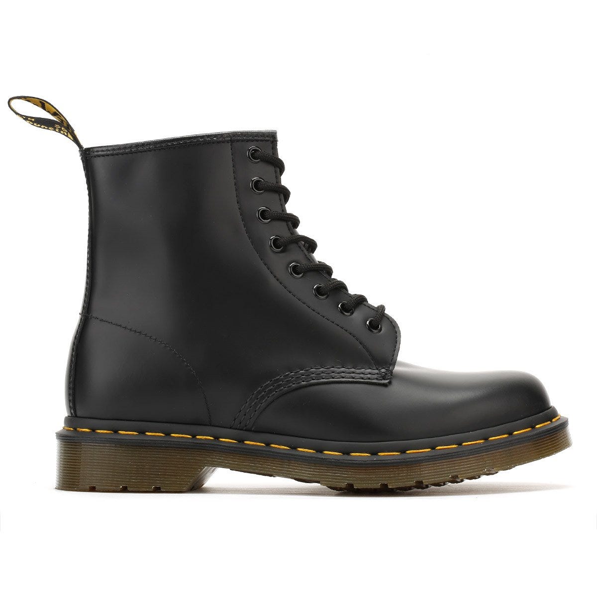 Dr. Martens 1460 Glatt Damen Schwarz Leder Stiefel