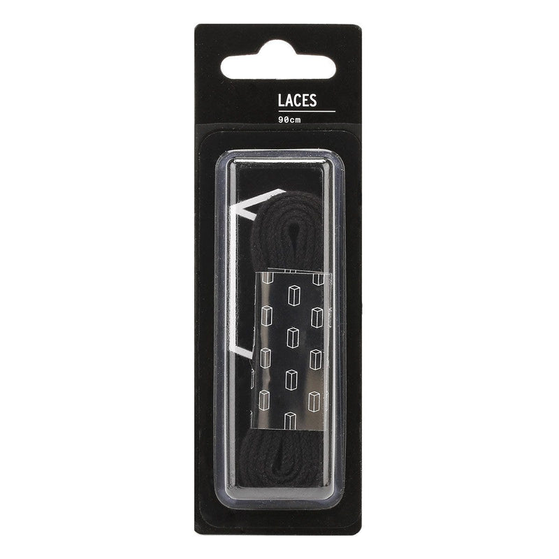 Tower London Schwarz Flache Schnürsenkel (90cm)