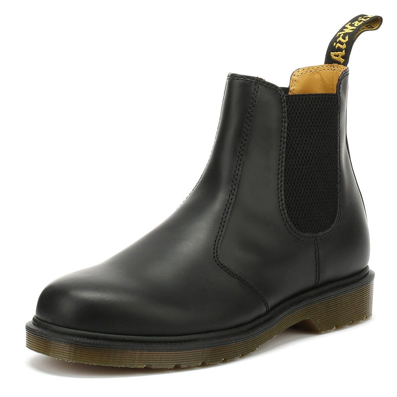 Dr. Martens 2976 Womens Schwarz Leder Chelsea Stiefel