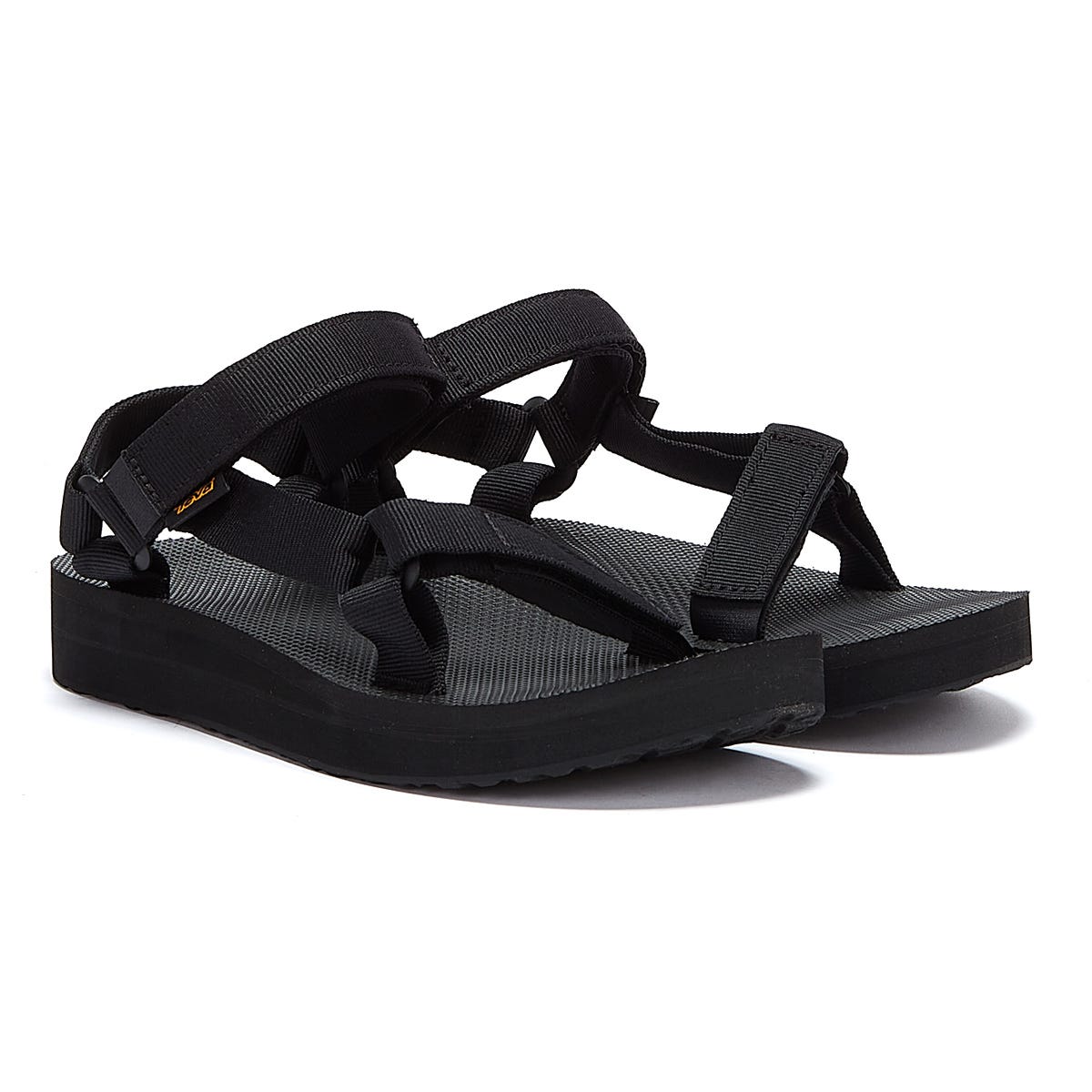 Teva Midform Universal Damen Schwarz / Schwarz Sandalen