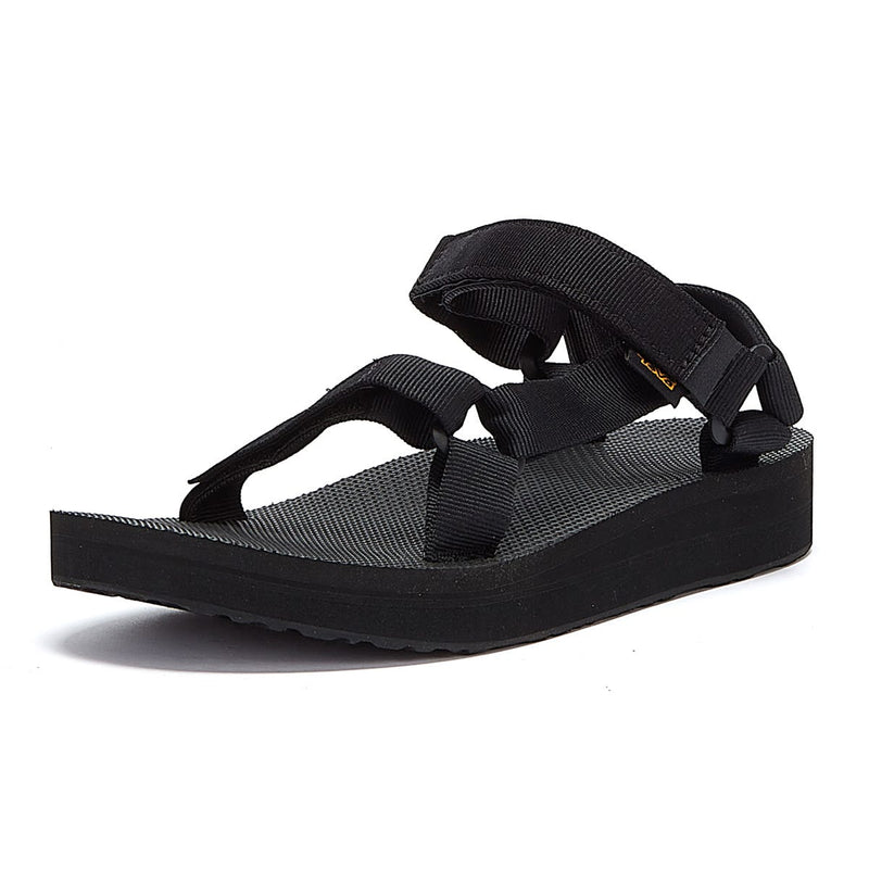 Teva Midform Universal Damen Schwarz / Schwarz Sandalen