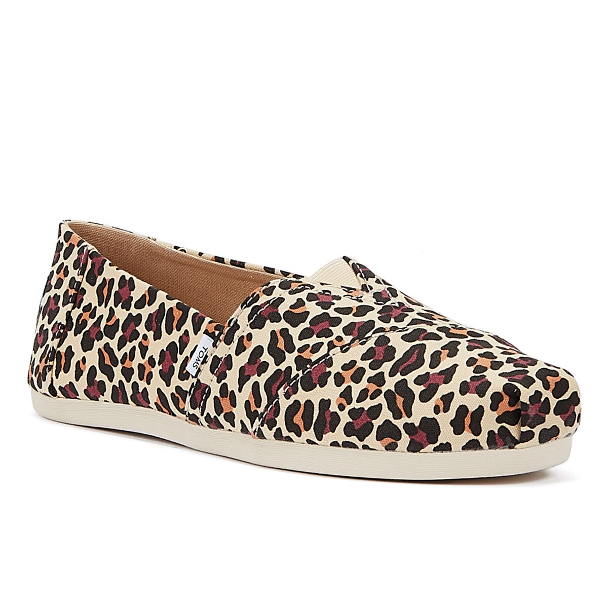 TOMS Alpargata Womens Leopard Espadrilles