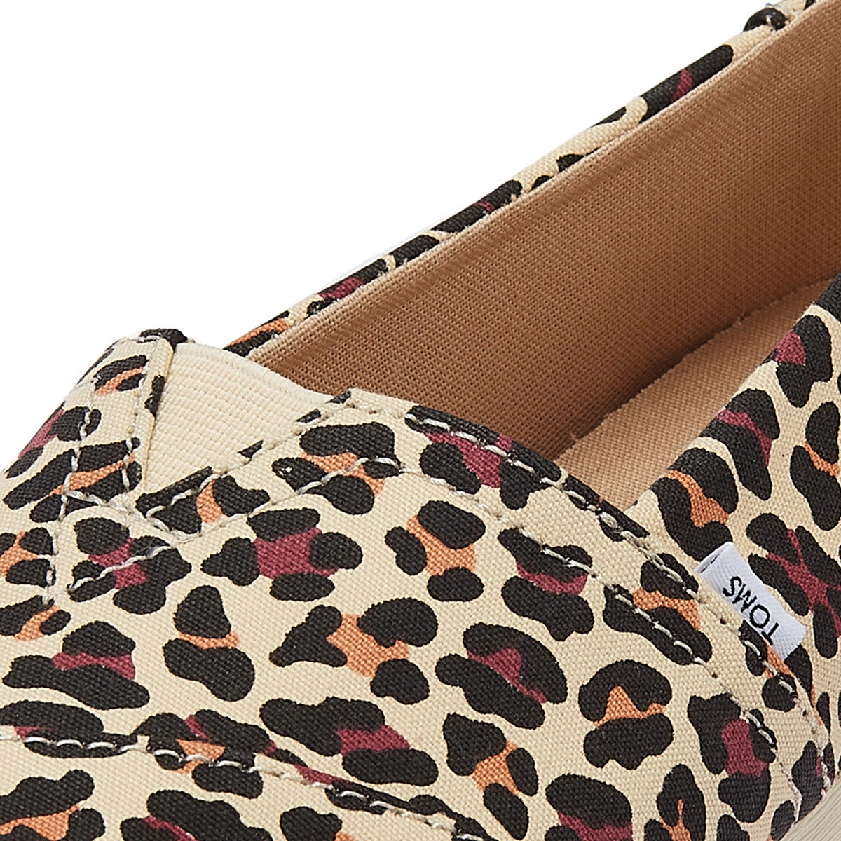 TOMS Alpargata Womens Leopard Espadrilles