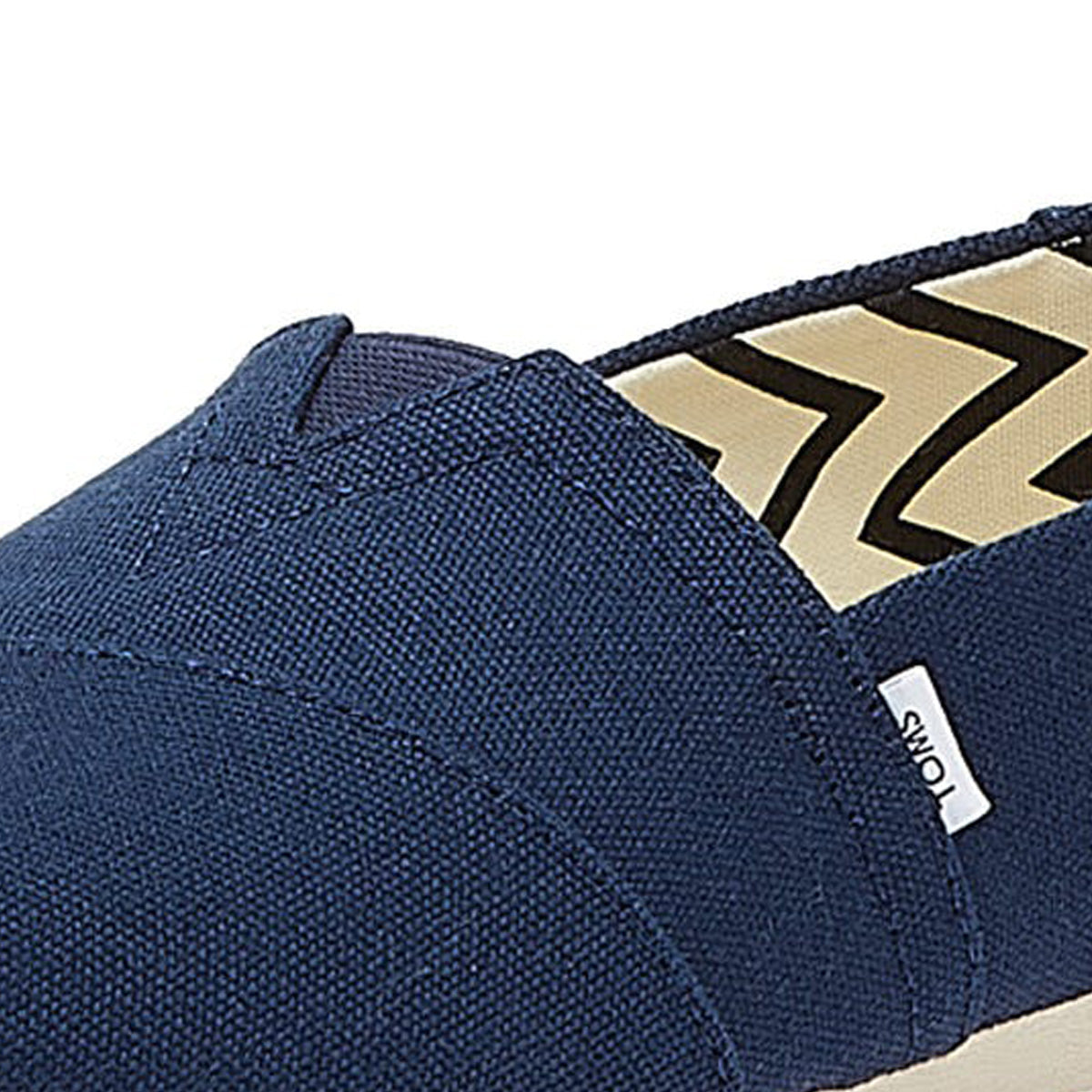 TOMS Alpargata Baumwolle Canvas Womens Marine Espadrilles