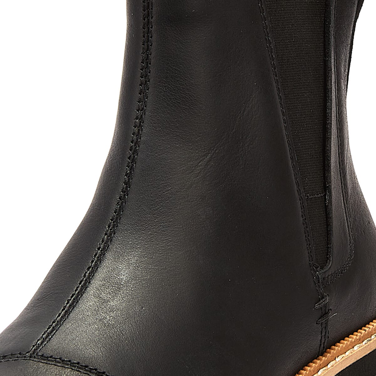 Toms Tom's Dakota Leder Damenstiefel Schwarz