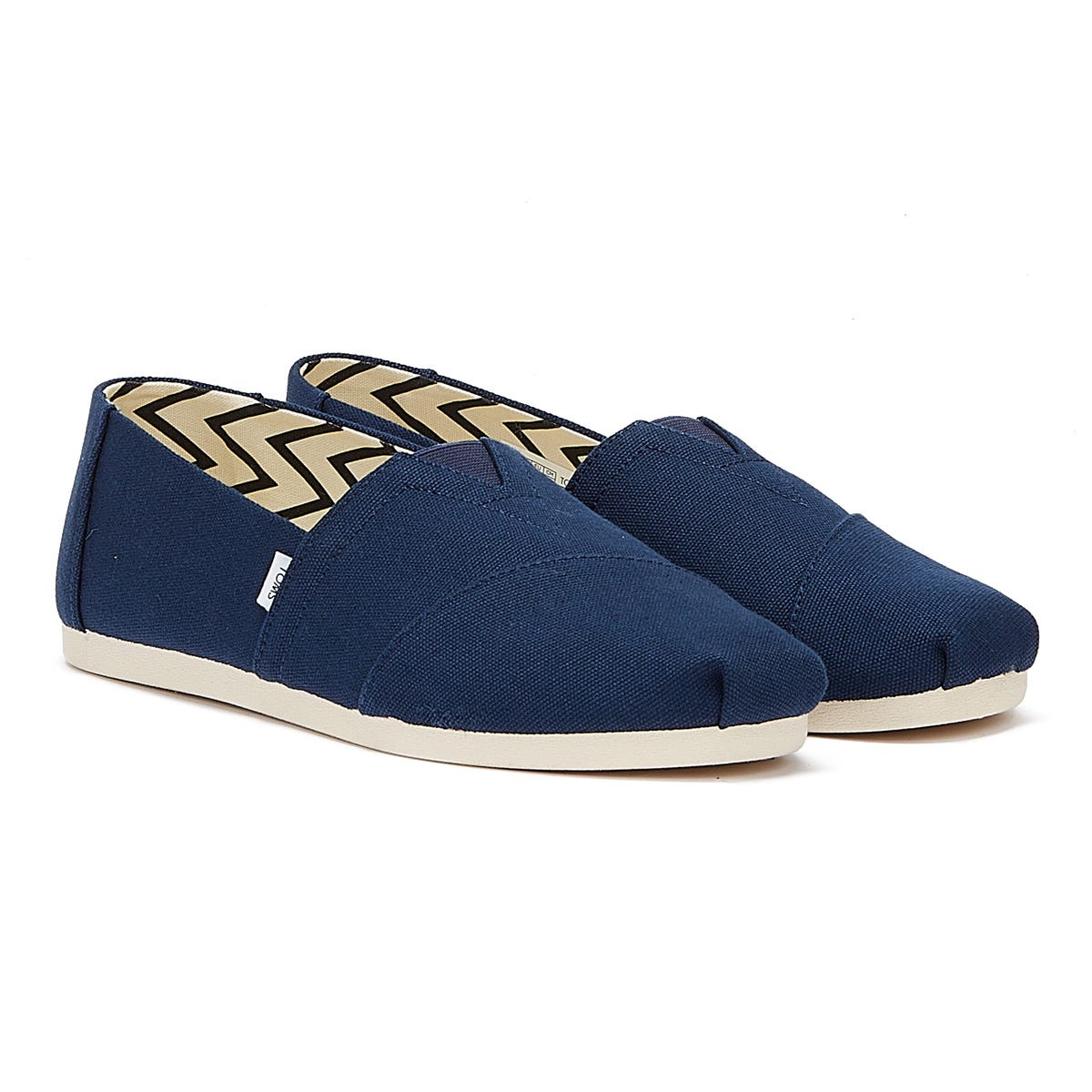 TOMS Alpargata Baumwolle Canvas Herren Marine Espadrilles