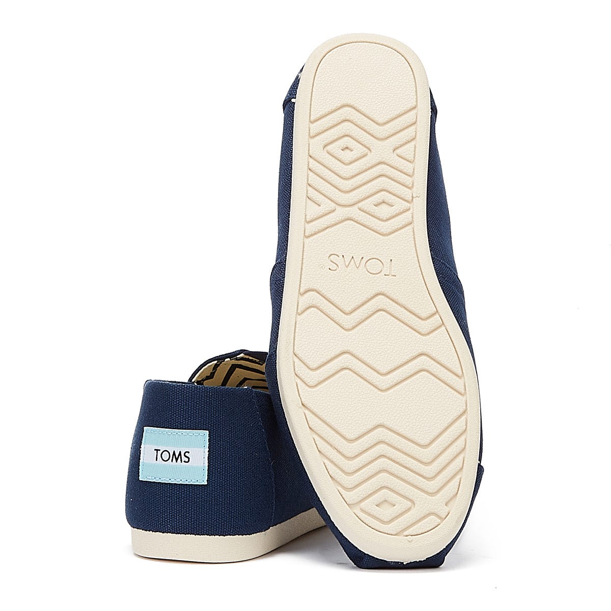 TOMS Alpargata Baumwolle Canvas Herren Marine Espadrilles