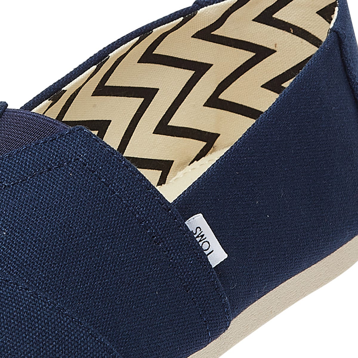 TOMS Alpargata Baumwolle Canvas Herren Marine Espadrilles