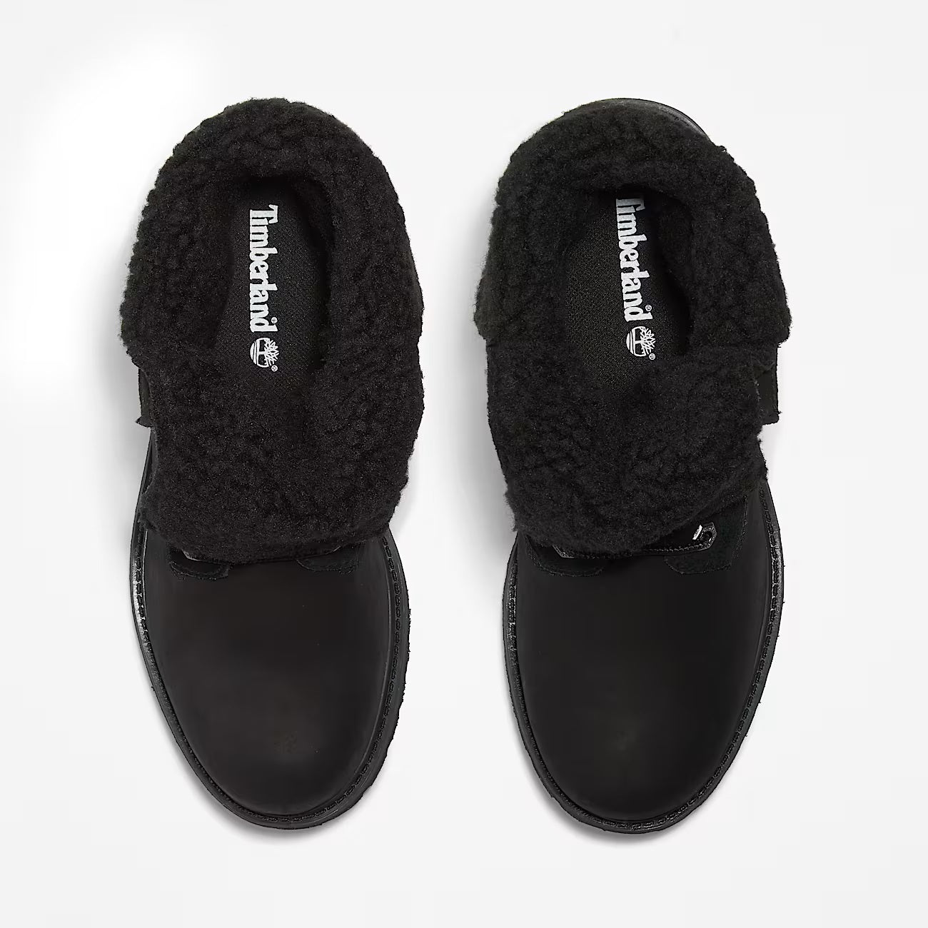 Timberland Warm Lined Waterproof Damenlederstiefel In Schwarz