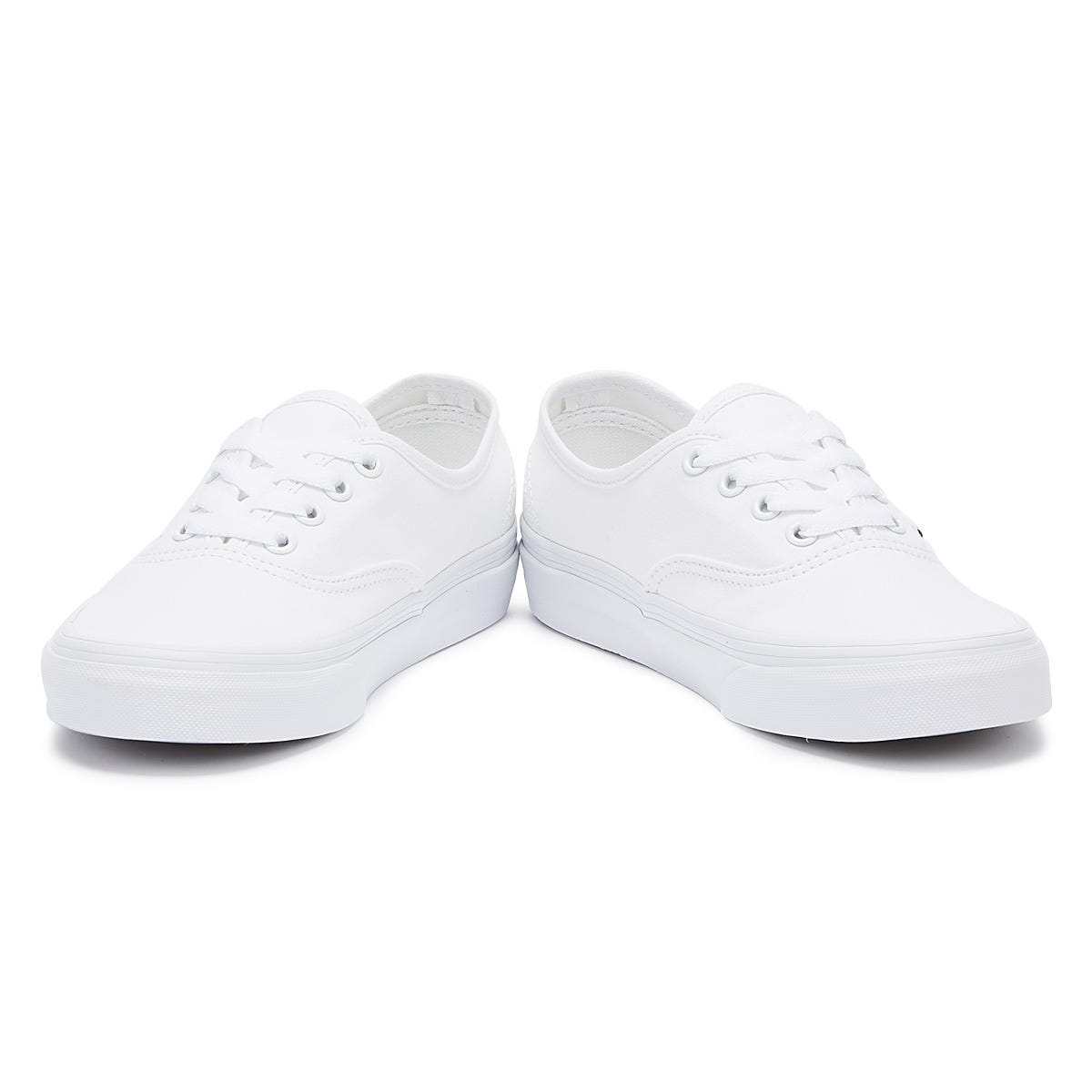 Vans Authentic Herren Weiß Canvas Turnschuhe