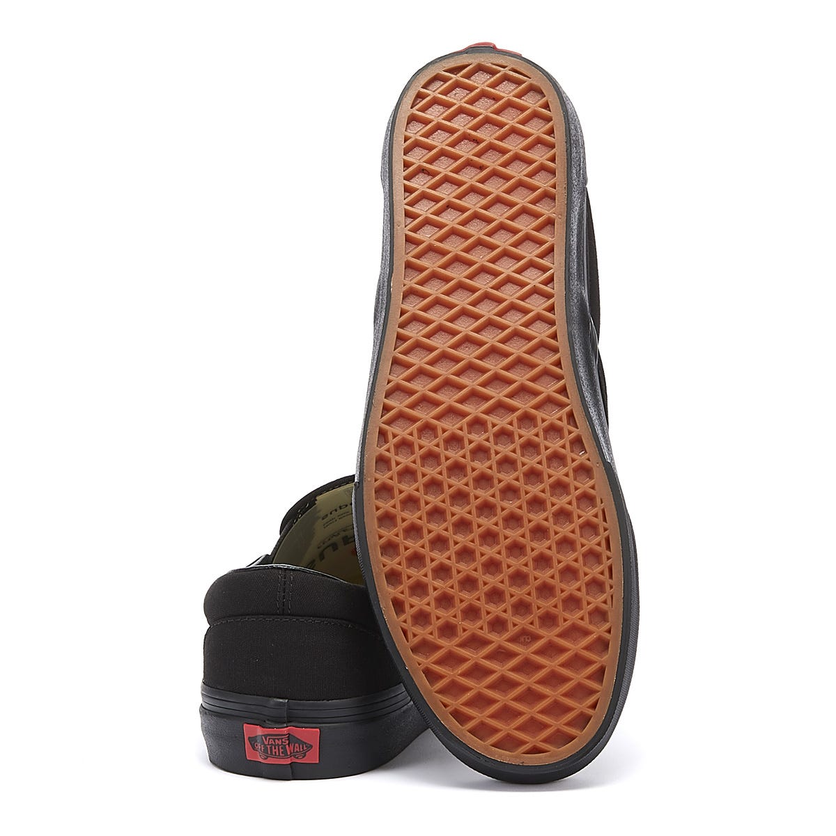 Vans Classic Slip on Herren Schwarz Segeltuch Turnschuhe