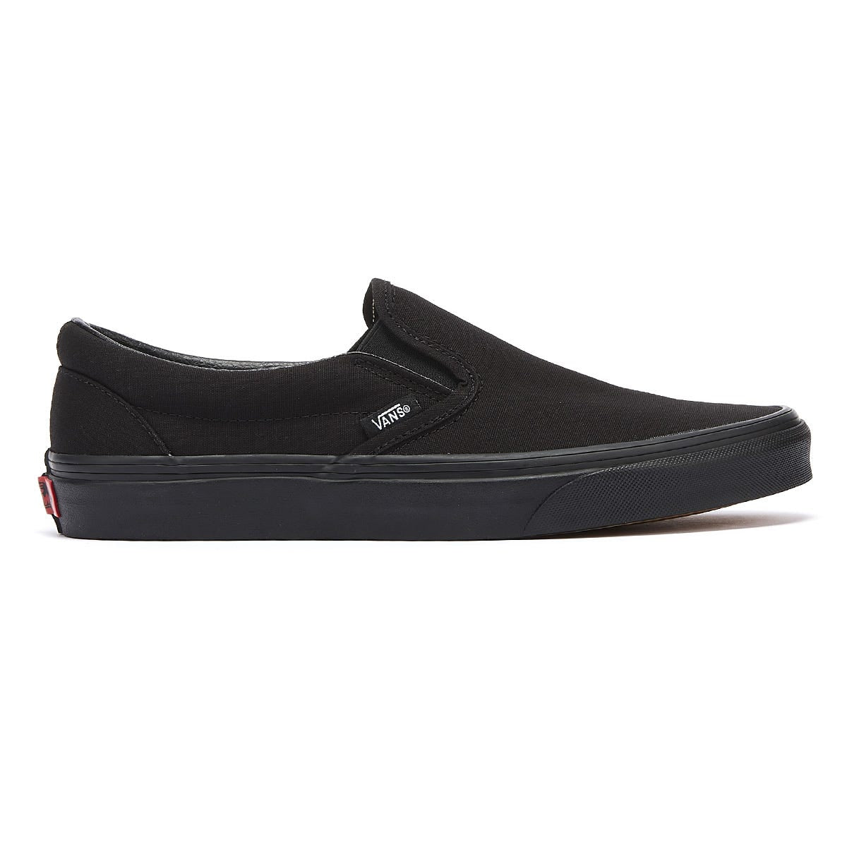 Vans Classic Slip on Herren Schwarz Segeltuch Turnschuhe