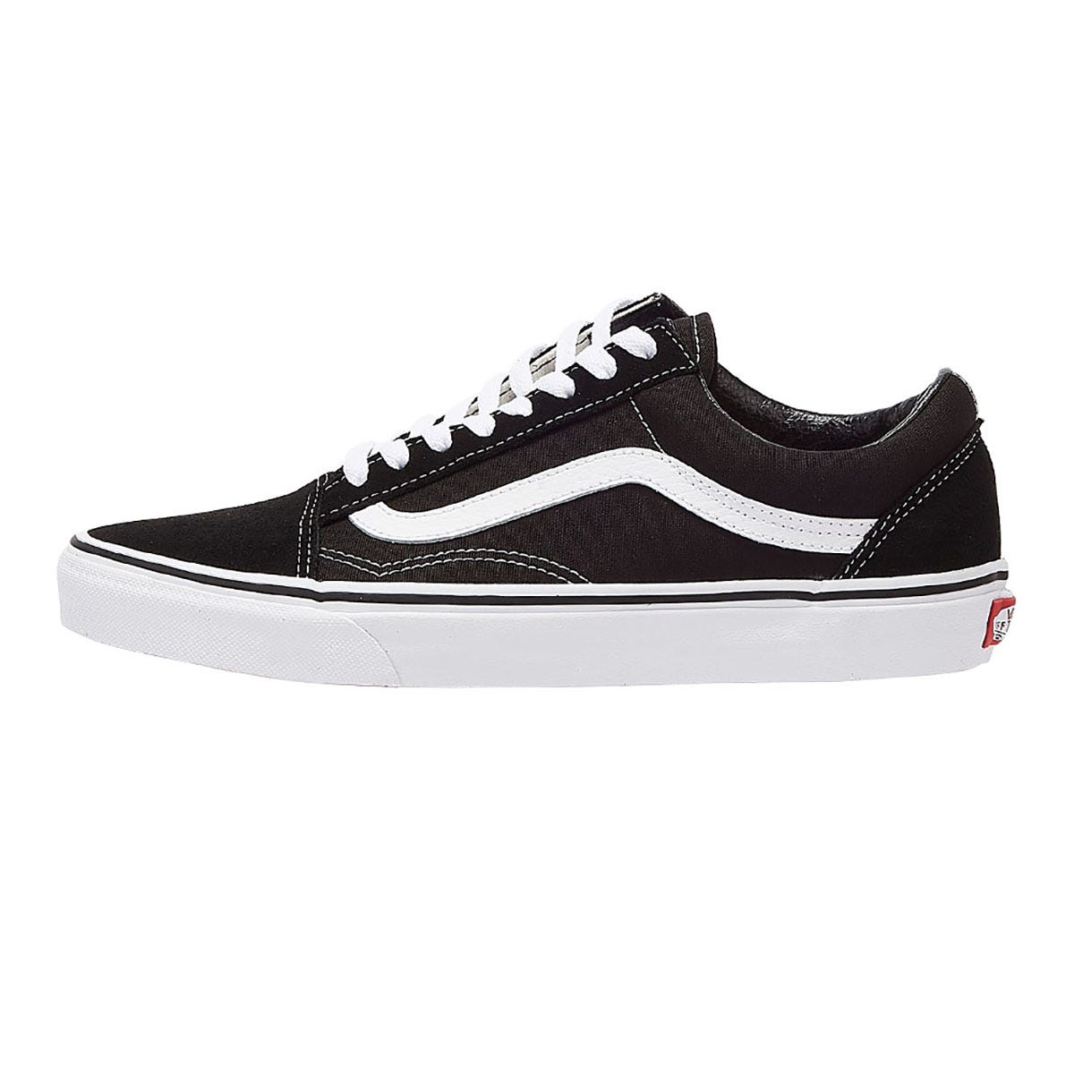 Vans Old Skool Damen Schwarz / Weiß Canvas Turnschuhe