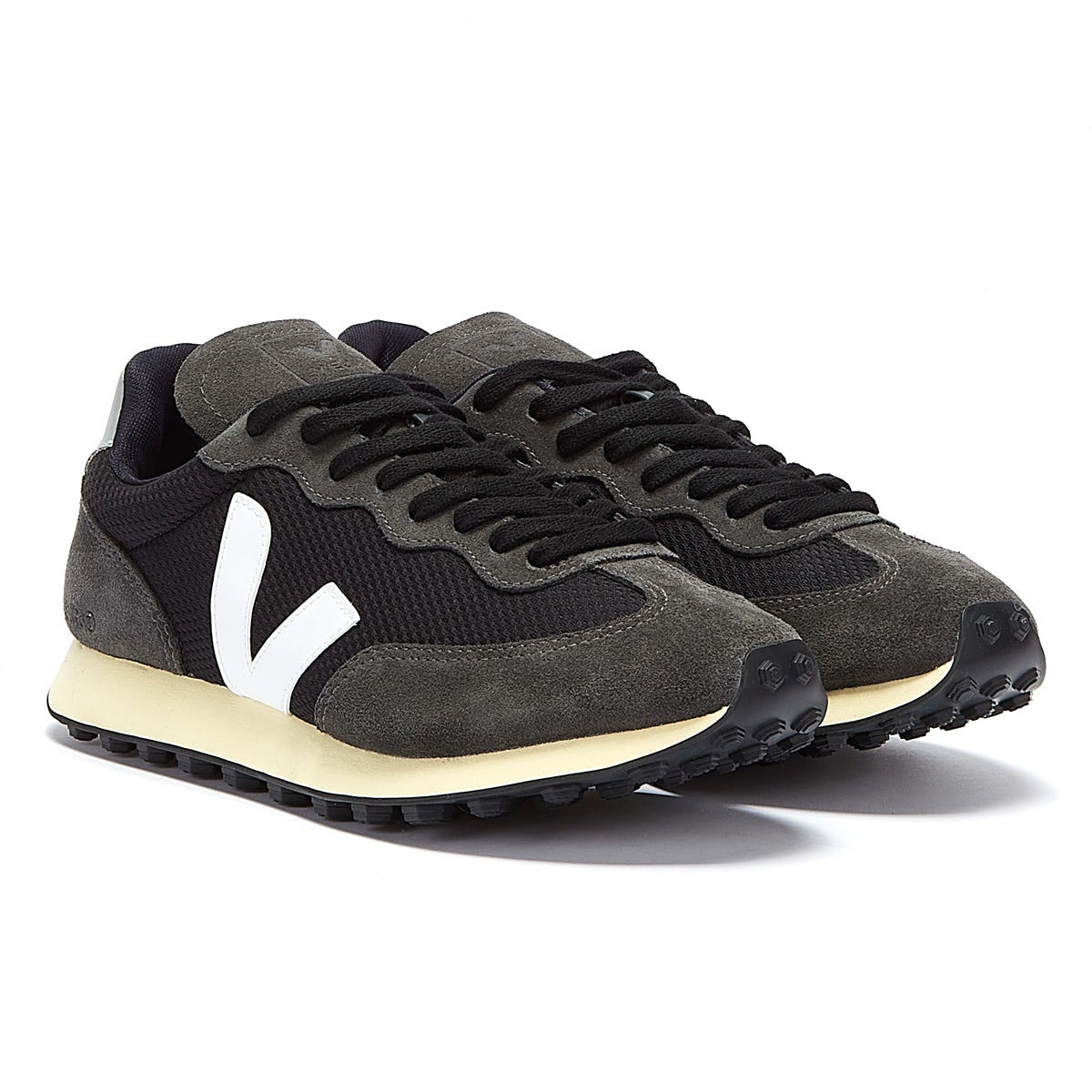 Veja Rio Branco Alveomesh Womens Schwarz / Weiß Turnschuhe
