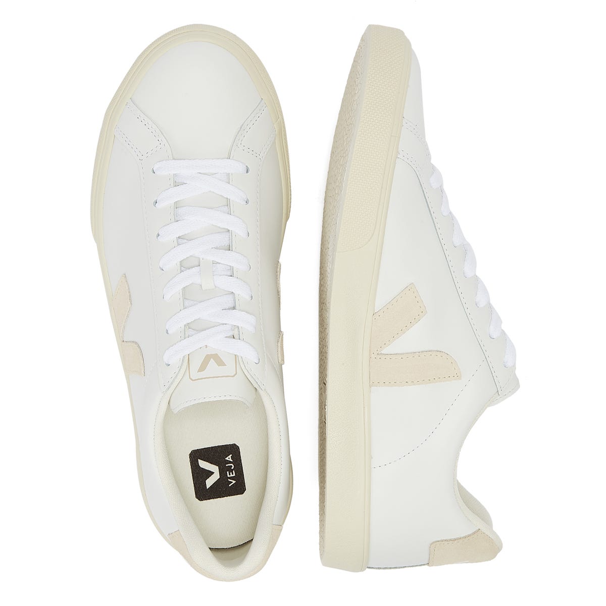 Veja Esplar Herren Weiß/Zobel Turnschuhe