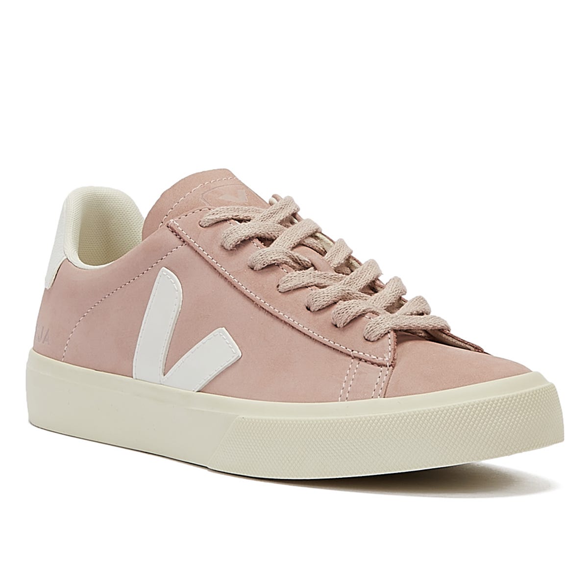 Veja Campo Womens Babe / Weiß Turnschuhe