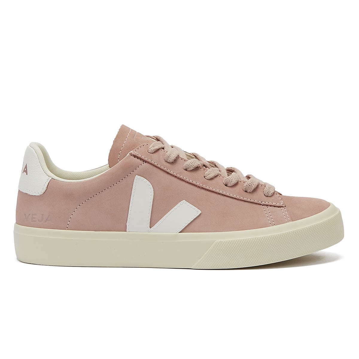Veja Campo Womens Babe / Weiß Turnschuhe