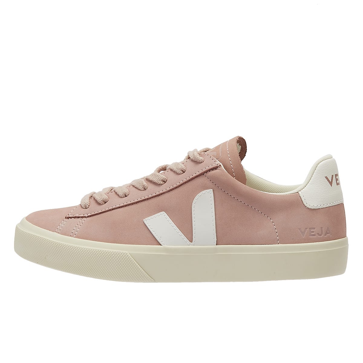 Veja Campo Womens Babe / Weiß Turnschuhe