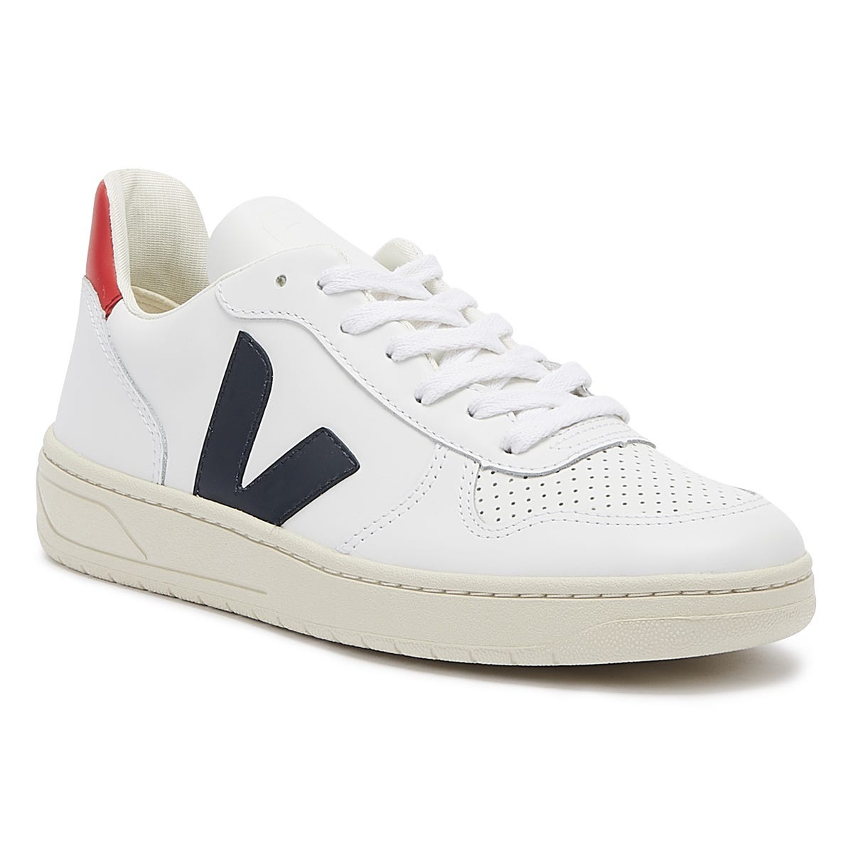 Veja V-10 Damen Extra Weiß / Nautico Pekin Turnschuhe