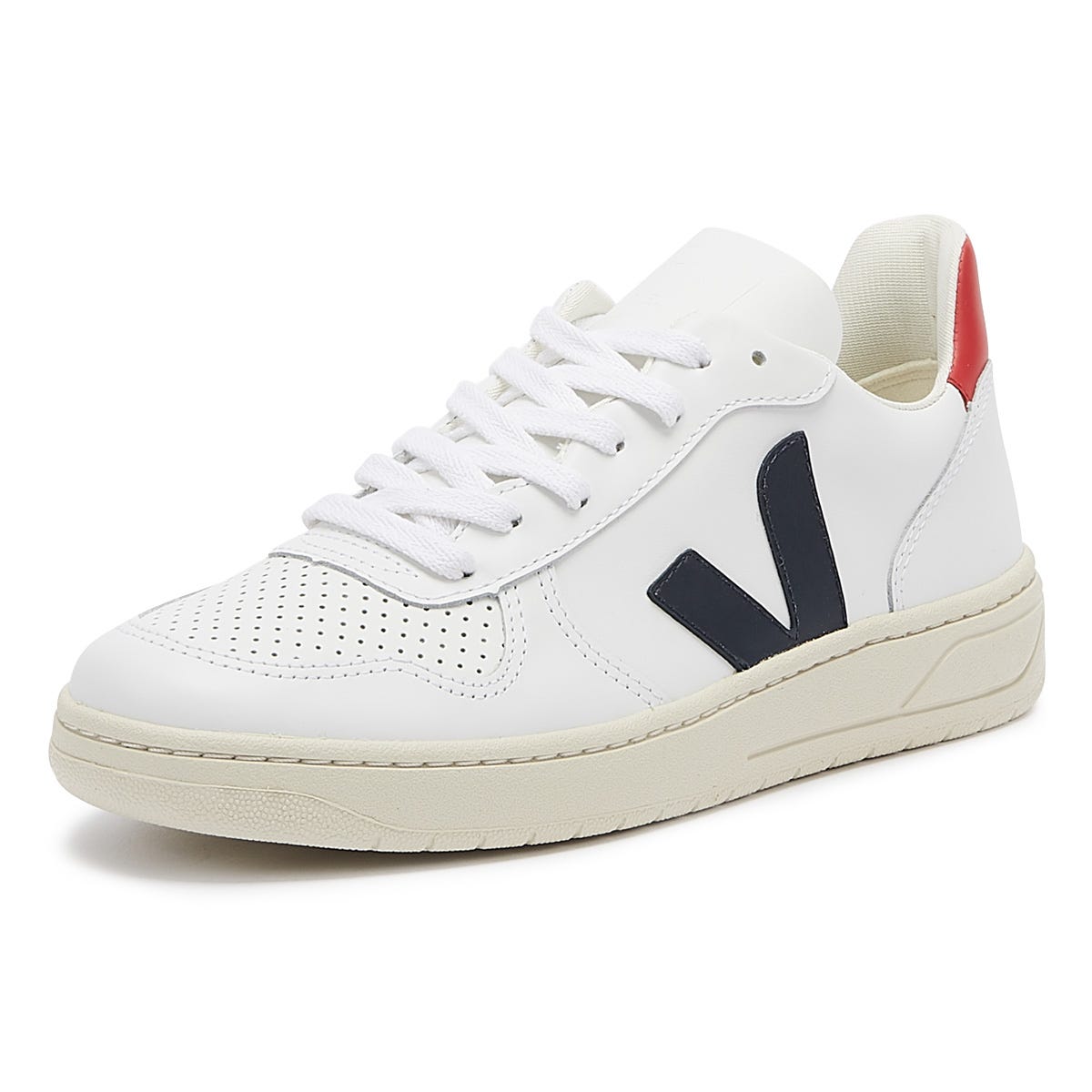 Veja V-10 Damen Extra Weiß / Nautico Pekin Turnschuhe
