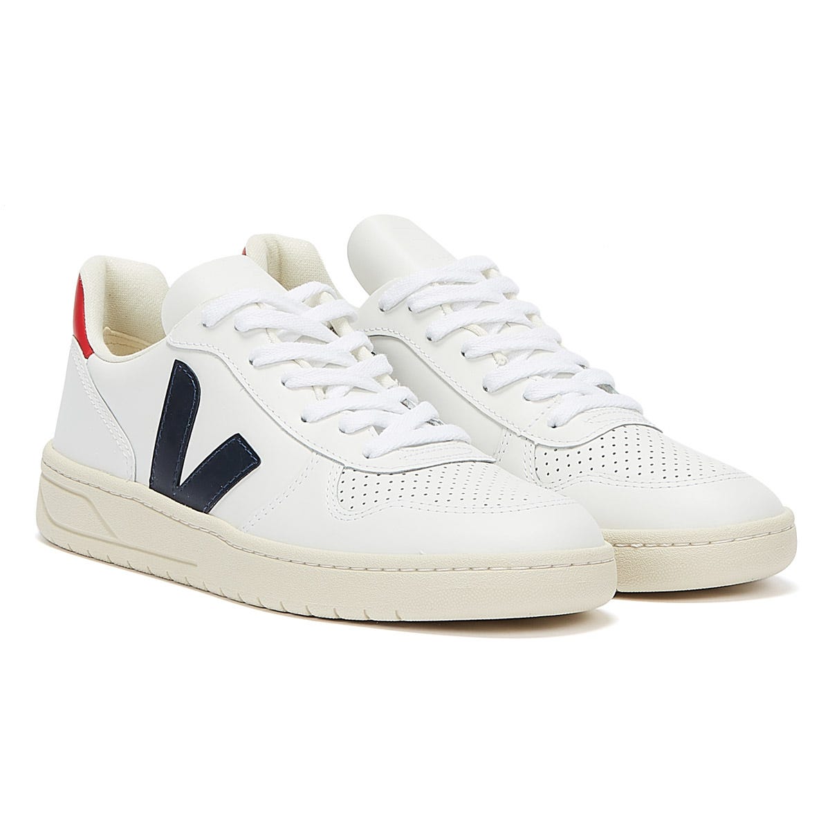 Veja V-10 Herren Extra Weiß / Nautico Pekin Turnschuhe