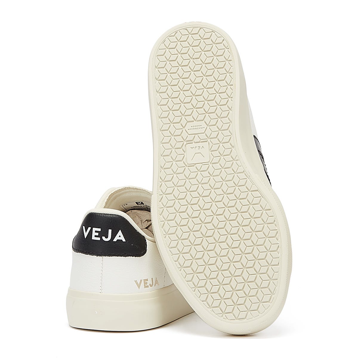 Veja Recife Womens Extra Weiß / Schwarz Turnschuhe