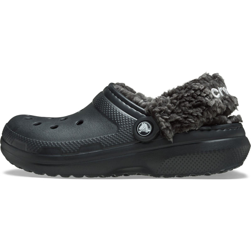 Crocs Classic Fleece Lined Thermoplastische Schwarze Clogs Für Herren